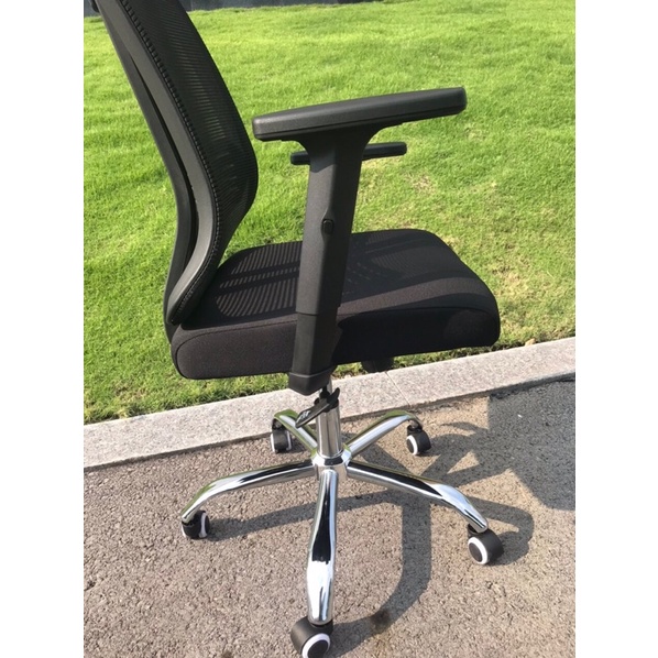 Ghế lưới lãnh đạo chân inox PT348G